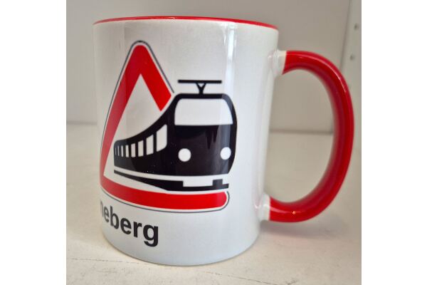 Tasse mit Modellbahn Pinneberg Logo - Tasse mit Modellbahn Pinneberg Logo