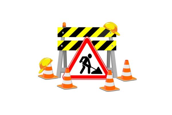 Baustelle vor dem Laden ab April 26 - Baustelle vor dem Laden ab April 26