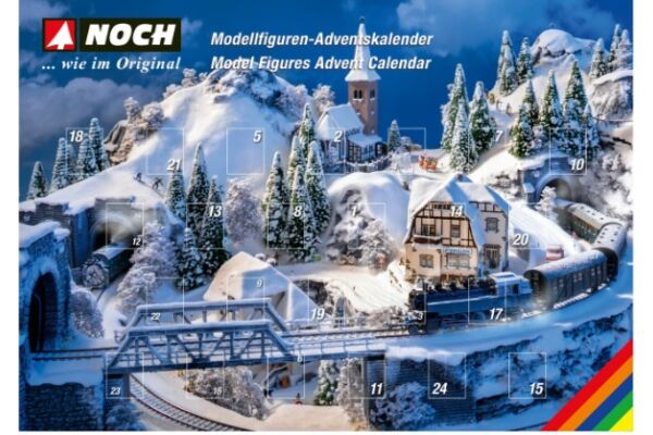 NOCH Figuren-Adventskalender  - NOCH Figuren-Adventskalender 