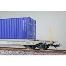 ESU H0 36548 - Taschenwagen Container CAI + China Shipping