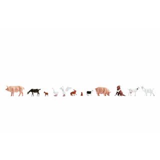 Noch H0 15711 - Tiere auf dem Bauernhof