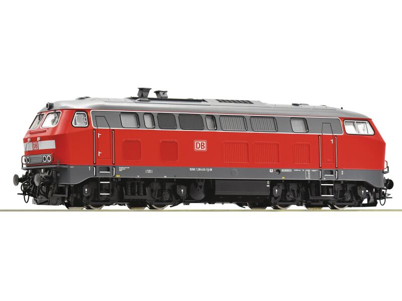 Roco H0 70767 - Diesellokomotive 218 433-1, DB (DB-AG) - Modelleisenb ...