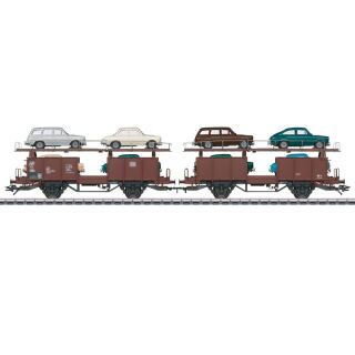Märklin H0 46139 - Autotransportw.-Paar (DB)