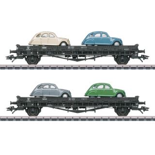 Märklin H0 46408 - Autotransportwagen-Set (SNCF)