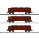 M&auml;rklin H0 46899 - Hochbordwagen-Set Eaos (SJ)