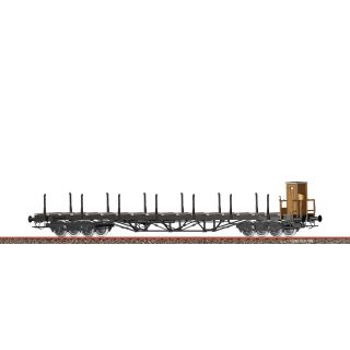Brawa H0 50649 - Drehgestellflachwagen SSl Köln (DRG)