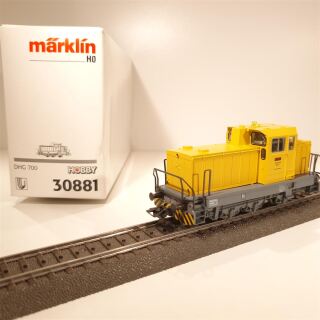 Märklin H0 30881 Diesellokomotive DHG 700 KRVM gelb digital, OVP, Gebraucht
