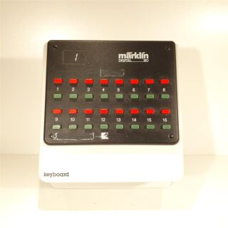 Märklin 6040 Keyboard Stellpult für Weichen, ohne OVP, Gebraucht