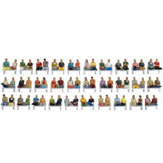 Noch H0 16072 - Mega-Spar-Set Sitzende Passagiere