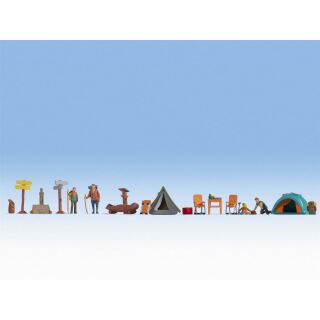 Noch H0 16201 - Figuren-Themenwelt "Camping"