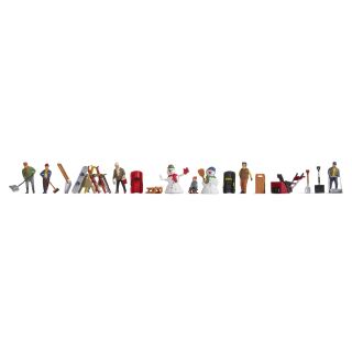 Noch H0 16220 - Figuren-Themenwelt Wintertag