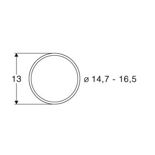 Roco H0 40071 - Haftrings.10Stk. 14,7 bis 16,5