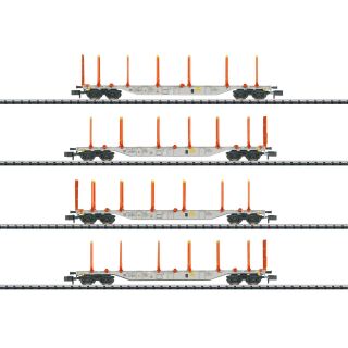 Minitrix Spur N T18710 - KLV-Tragwagen-Set (AAE)