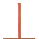 Brawa 32421 - Doppellitze 0.25 mm², 25 m Spule, br/rt