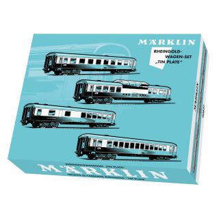 Märklin H0 40851 - TEE-Set Rheingold - Retro Tin Plate (DB)