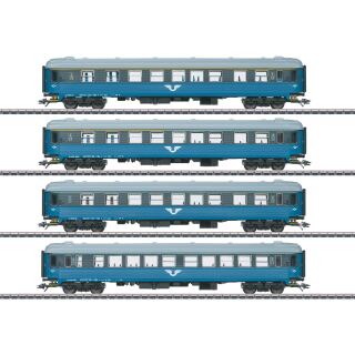 Märklin H0 43787 - Personenwagen-Set B1, 4tlg., (SJ)