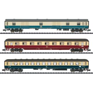 Minitrix Spur N T18275 - Schnellzugwagen-Set 2 FD 1922 (DB)