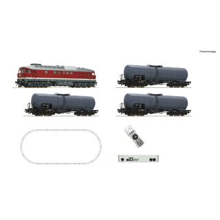 Roco H0 5110002 - z21 start Digitalset: Diesellok BR 132 mit Kesselwagenzug Digital  (DR)