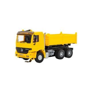 Viessmann 8015 - H0 MB ACTROS 3-achs Muldenkippermit Rundumleuchten gelb Basis Funktionsmodell