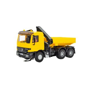 Viessmann 8023 - H0 MB ACTROS 3-achs Zugmaschine mit Ladekranund Rundumleuchten Basis Funktionsmodell