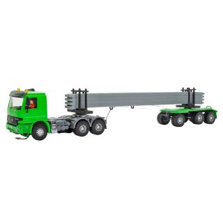 Viessmann 8032 - H0 MB ACTROS 3-achs Zugmaschine mit Betonteilenund Rundumleuchten Basis Funktionsmodell