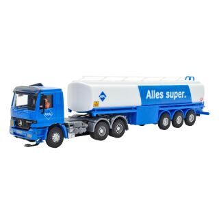 Viessmann 8033 - H0 MB ACTROS 3-achs Zugmaschine mitARAL Tankauflieger Basis Funktionsmodell