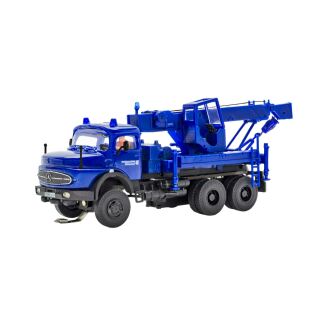 Viessmann 8072 - H0 THW MB Rundhauber 3-achs Bergekran mitRundumleuchten Basis Funktionsmodell