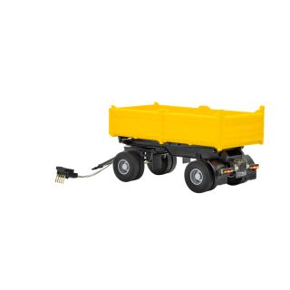 Viessmann 8215 - H0 2-achs Kippanhänger gelb Funktionsmodell