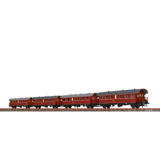 Brawa H0 46786 - Set Personenwagen  (inkl Befehlswagen) (DB)