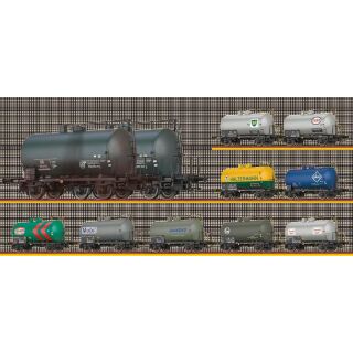 Brawa H0 50874 - Set (10er) Leichtbaukesselwagen UERDINGEN DC