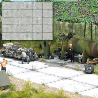 Busch H0/TT/0 7412 - Betonplatten H0