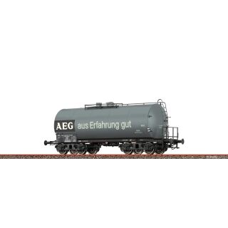Brawa H0 49627 - Leichtbaukesselwagen Uerdingen 4-achsig ZZ [P] AEG (DB)