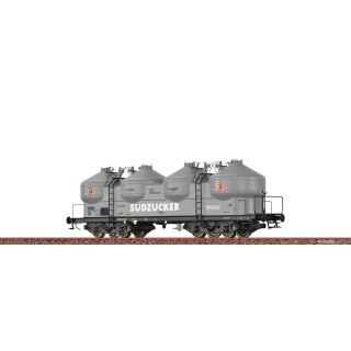 Brawa H0 50317 - Staubbehälterwagen Uacs 946 Südzucker (DB)