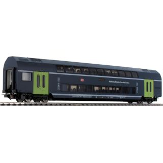 PIKO H0 58808 Doppelstockwagen 2. Klasse Nah.SH, DC, OVP, TOP
