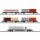 Märklin Spur Z 82664 - Wagenset Container-Transport (DB)