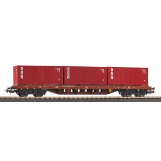 Piko H0 24500 - Containertragwagen DSR Container (DR)