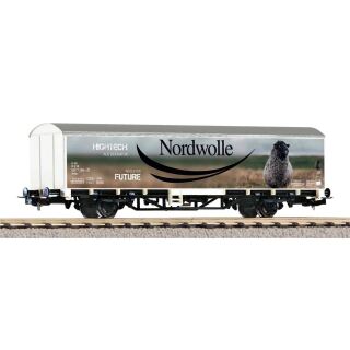 Piko H0 27705 - Gedeckter Güterwagen Starke Marken Nordwolle (DB AG)