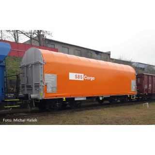 Piko H0 58292 - 2er Set Schiebeplanenwagen Orange (VKS)