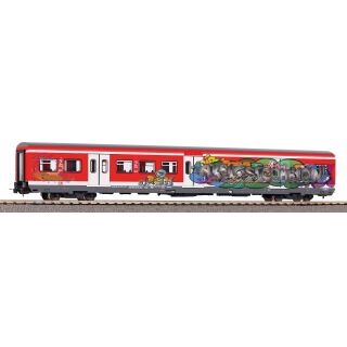 Piko H0 58508 - S-Bahn x-Wg. 2. Kl. vkrot mit Graffiti (DB AG)