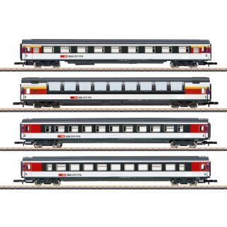 Märklin Spur Z 87663 - Wagenset EuroCity (SBB)