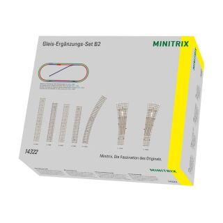 Minitrix T14322 - Gleis-Ergänzungspackung B2