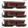 Roco H0 77030 - 3-tlg. Set 1: Erzwagen (DB)