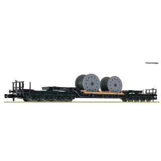 Fleischmann Spur N 6660031 - Tiefladewagen (DB)