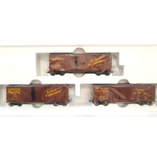 Märklin 45647 H0 Double-Door Box Car Set 3-tlg Union Pacific, Gebraucht, TOP, OVP