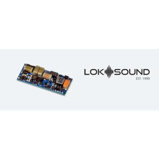 ESU 58914 - LokSound 5 Nano DCC Leerdecoder PluX16 Retail mit Lautsprecher 11x15mm
