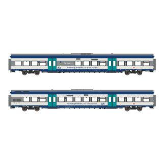 ASM H0 597004 Ergänzungs-Wagenset Marschbahn DB (Gleichstrom/DC)