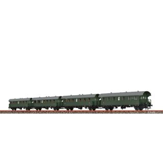 Brawa H0 46821 - Personenwagen BPwif / Bib / ABib und Bib (DB)