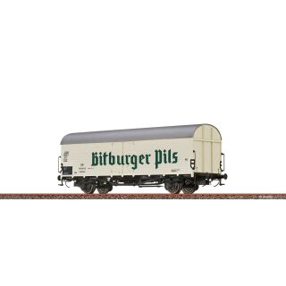 Brawa H0 50984 - Gedeckter Güterwagen Tnfhs 38 Bitburger (DB)