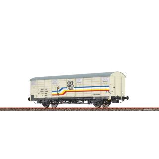 Brawa H0 49933 - Gedeckter Güterwagen Gbs [1500] ORWO (DR)