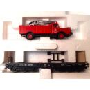 Märklin H0 48671 Schwerlastwagen Feuerwehr-Bergekran Typ Büssing, OVP,  Neuwertig aus Sammlung